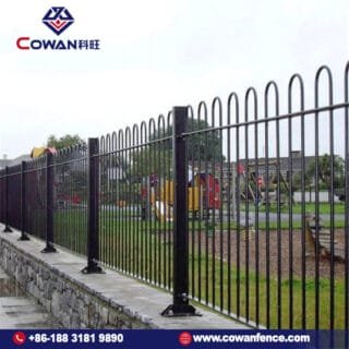 Loop Bow Steel Fence