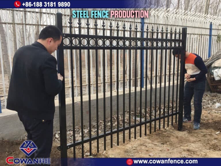 Cowan Fence-Steel Fence Production